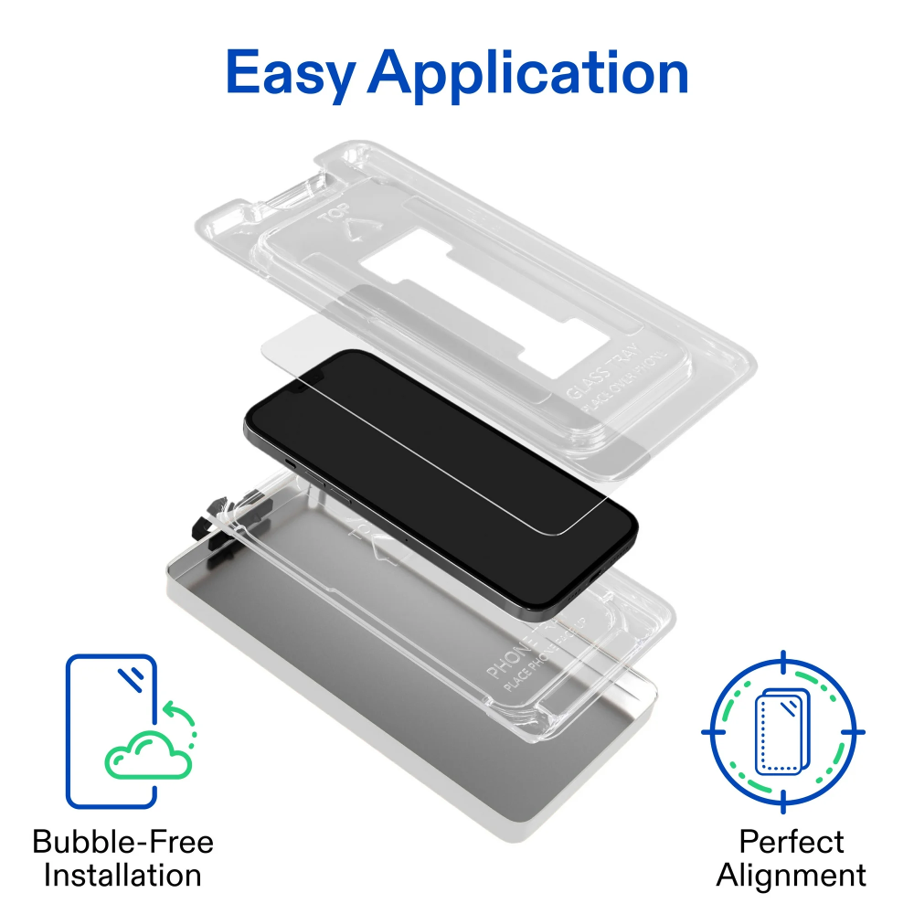 Protect Onn - iPhone 16 Pro Max Tempered Glass Screen Protector