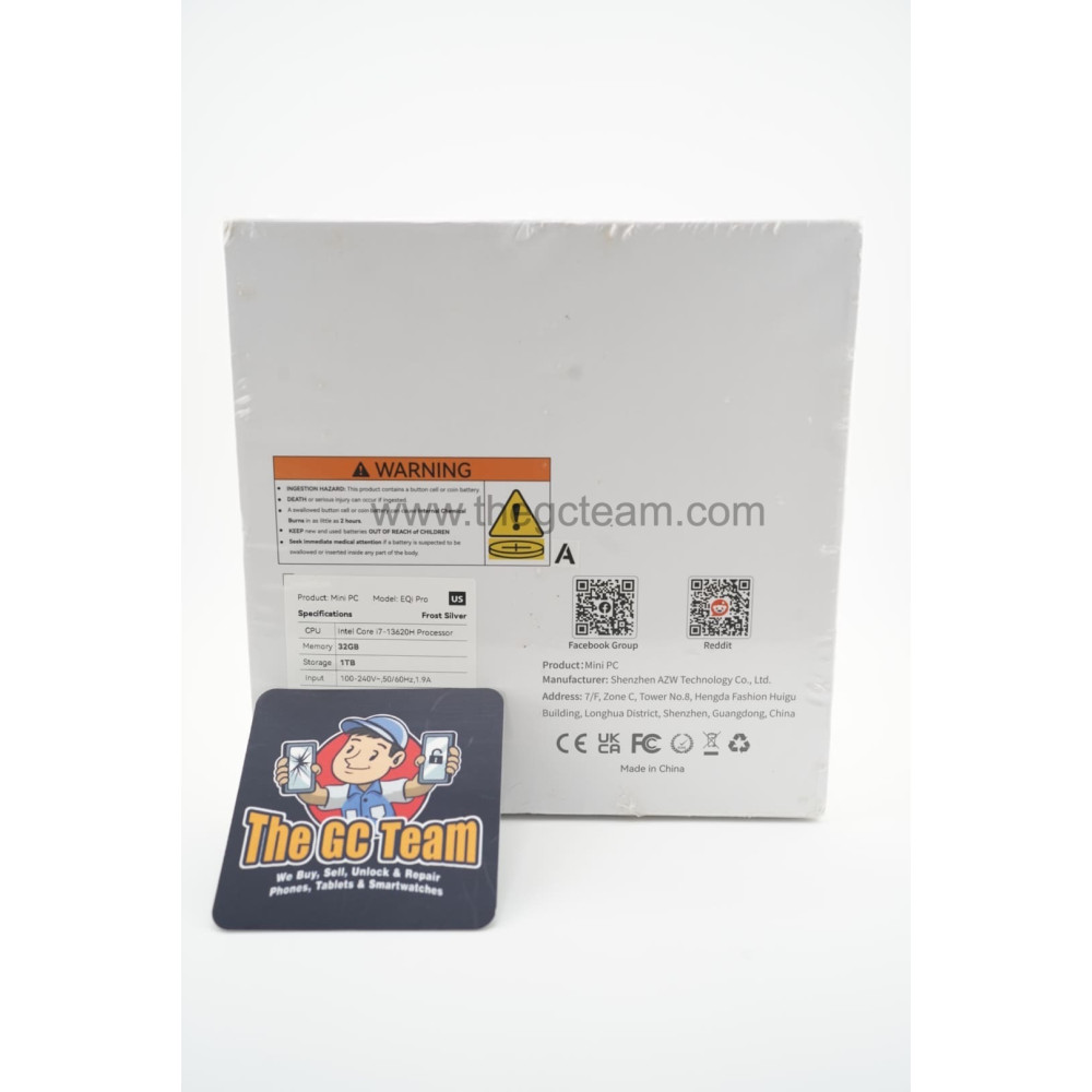 Beelink Mini PC - EQI Pro - Intel Core i7 - 32GB RAM - 1TB SSD