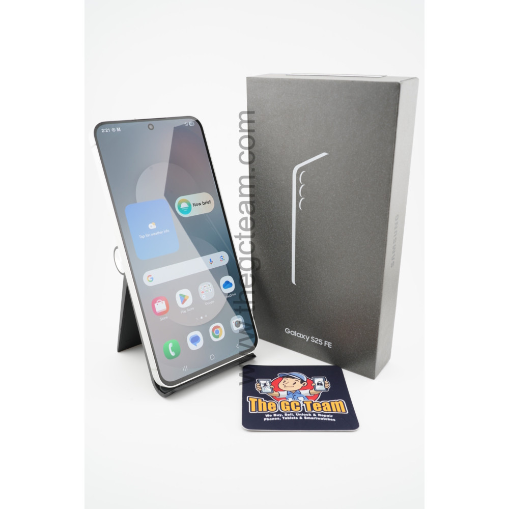 Samsung Galaxy S25 FE - White - 128GB - Open Box - Unlocked