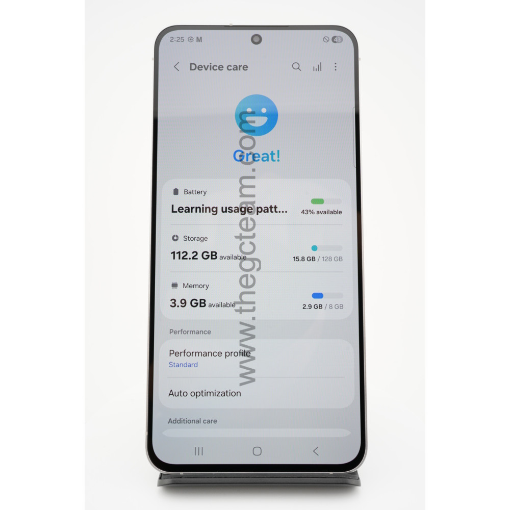 Samsung Galaxy S25 FE - White - 128GB - Open Box - Unlocked